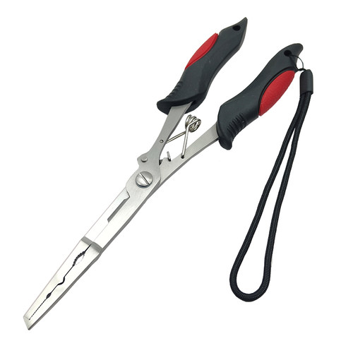 加长鹰嘴开环路亚钳多功能剪刀钳