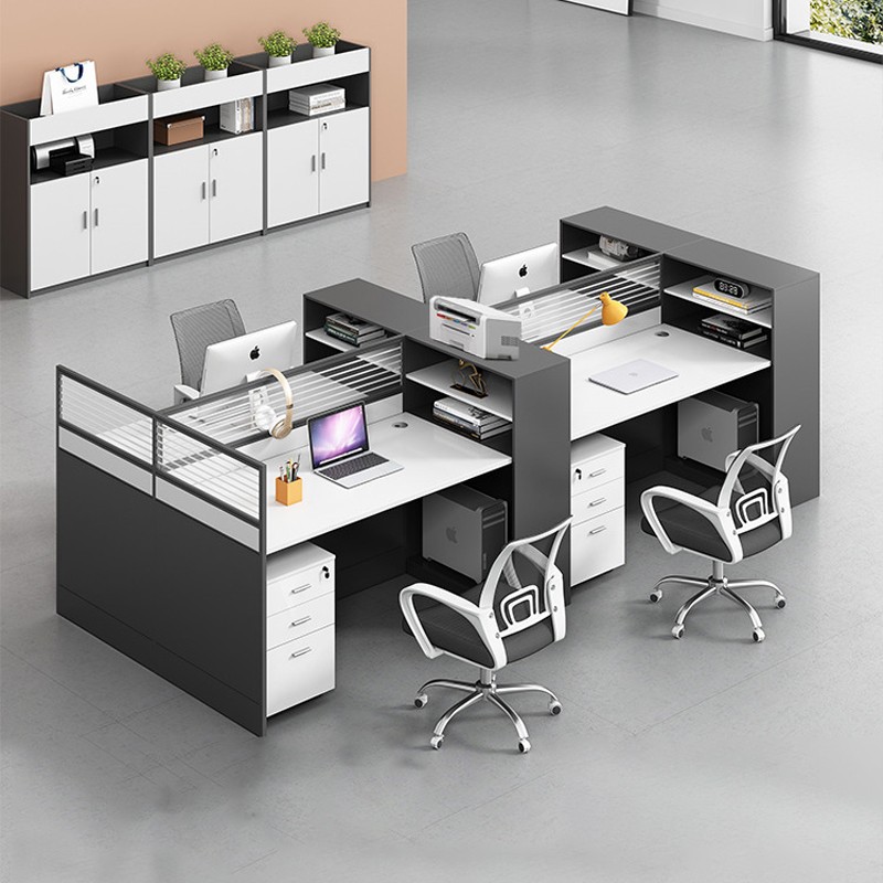 办公桌员工位屏风财务桌卡座职员