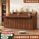 佛龛三层神龛供桌香炉敬神香案家用带立柜中式 实木堂口桌可定制