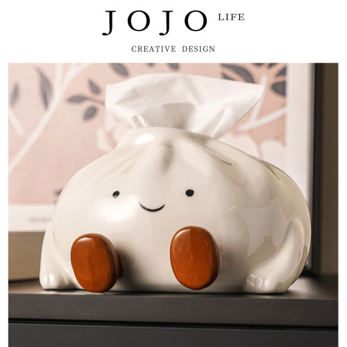 JOJO'SLIFEPDins奶油风纸巾盒