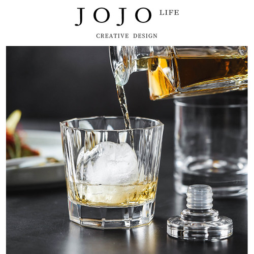 JOJO'SLIFEPD水晶玻璃威士忌杯