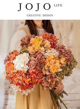 JOJO'S L. PD.repurchase.婚庆干烧花绣球仿真花假花绿植 | 购回