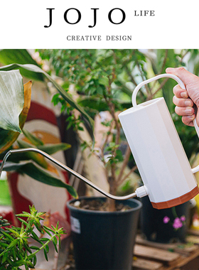 JOJOS L.PD.zero.1.2L长嘴塑料洒水壶家用浇花壶施肥壶 | 零黑