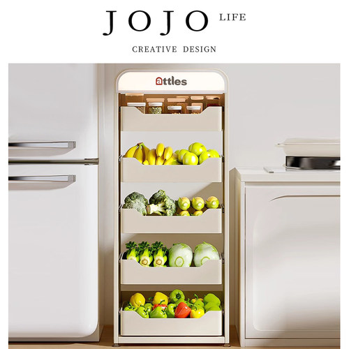JOJO'SLIFEPD厨房蔬菜置物架