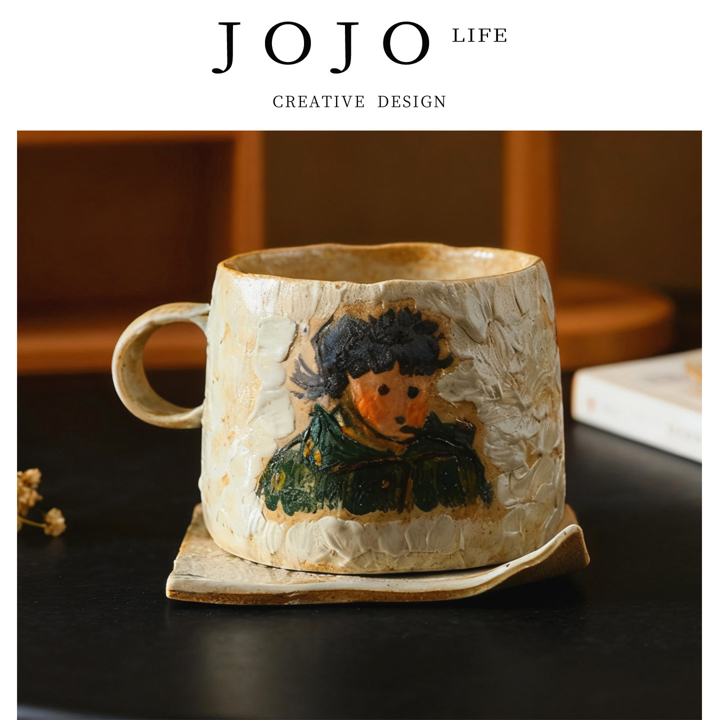 JOJO'S L. PD·painting·杯具家用创意欧式咖啡杯马克杯 | 画作