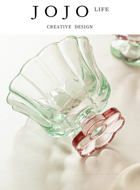 JOJO'S L. PD.choice.中式花瓣小杯子甜品杯高级感玻璃杯 | 选择