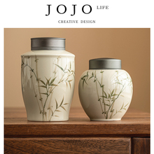 JOJO'S L. PD.sand.茶叶罐精品高档家用密封中式茶罐陶瓷 | 型砂
