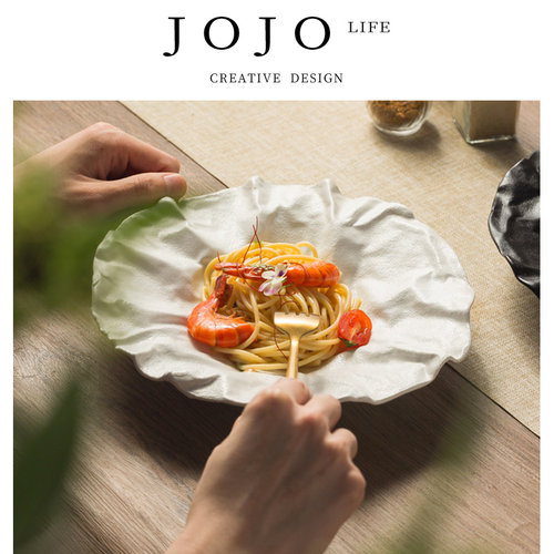JOJO'SLIFEPD创意布纹深盘