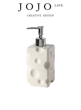 JOJO'S L. PD.contract.奶酪轻奢陶瓷洗手液瓶子洗发水空瓶 |契约