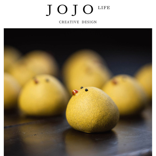 JOJO'SLIFEPD茶宠摆件小黄鸡仔
