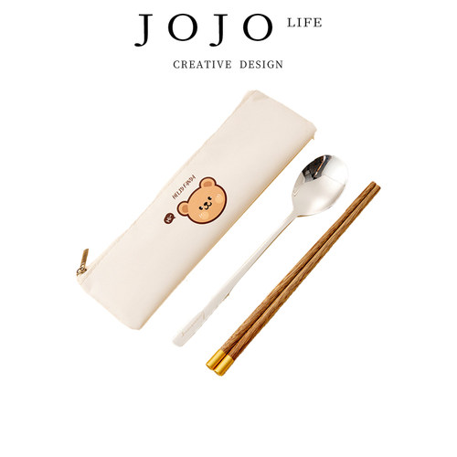 JOJO'SLIFEPD卡通便携餐具套装