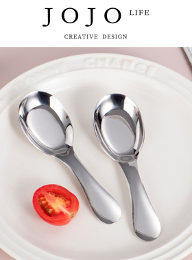 JOJO'S L. PD.split.316不锈钢儿童餐具宝宝吃饭汤匙训练 | 裂洋