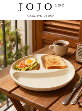 JOJO'S L. PD.demand.餐盘减肥专用分格盘高级感定量轻食 | 都要