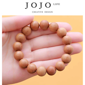 念珠佛 JOJO 纫卢 PD.Sewing.新中式 天然桃木手串女款