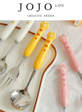 JOJO'S L. PD.collect.勺子高颜值餐具ins风萌虎网红卡通 | 集产