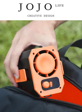 JOJO'S L. PD.week.挂脖风扇USB充电快递员骑手便携式大风 | 西周