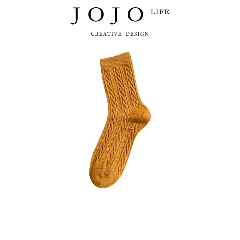 JOJO'SLIFEPD袜子女秋冬仿羊毛