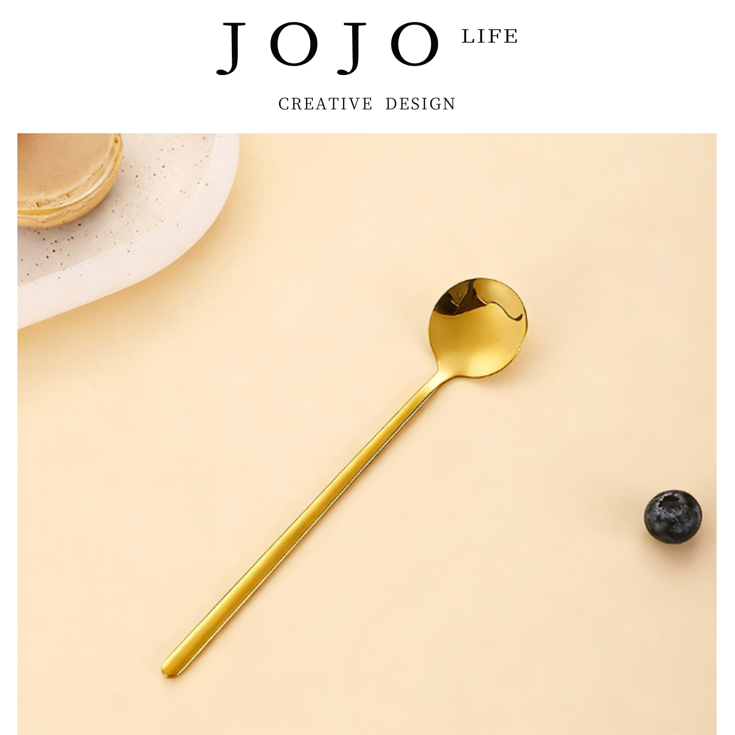 JOJO'S L. PD.sell.304不锈钢长柄搅拌勺小汤匙调味勺奶茶 | 售叮