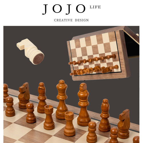 JOJO'SLIFEPD大号实木双王后磁