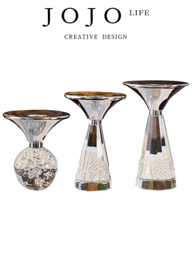 JOJO'S L. PD.meter.烛台现代创意简约水晶客厅蜡烛台氛围 | 决计