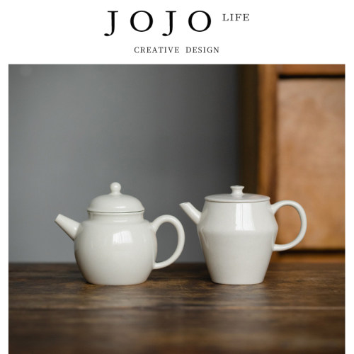 JOJO'SLIFEPD茶壶草木灰釉日式