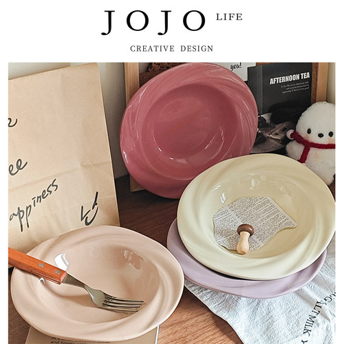 JOJO'SLIFEPD陶瓷盘子釉下彩