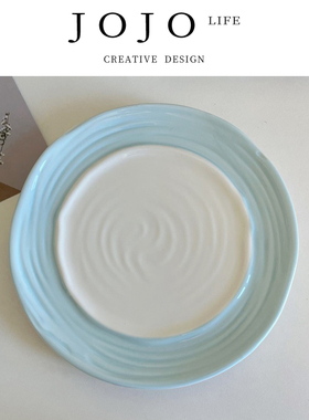 JOJO'S L. PD. droop.网红马卡龙色餐盘陶瓷下午茶甜品盘 | 都低