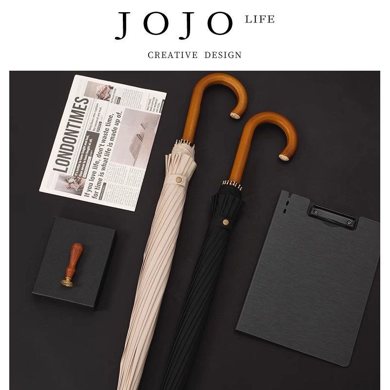 JOJO'SLIFEPD加大长柄雨伞