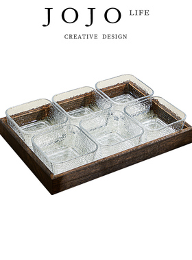 JOJO'S L. PD.Stream.玻璃水果盘客厅家用茶几零食摆放盘 | 晓溪