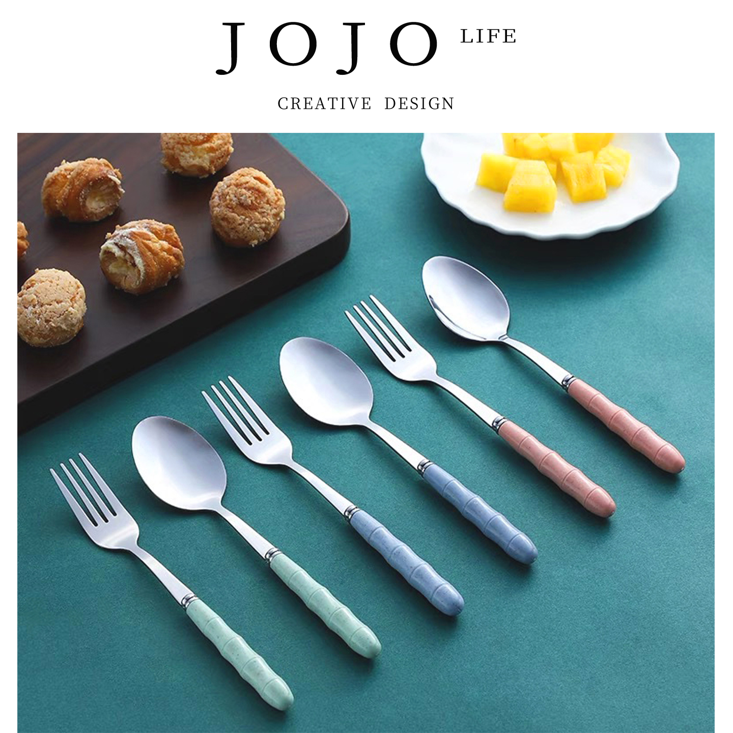 JOJO'SL.PD餐具筷子勺子套餐