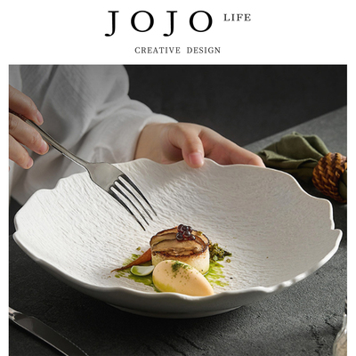 jojo深盘子不规则好看特别餐盘盘