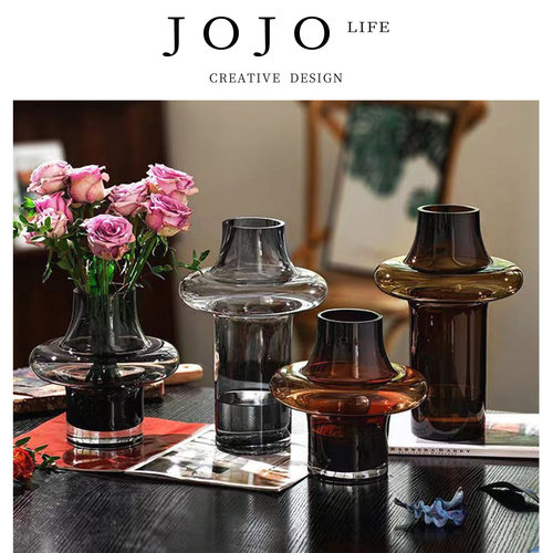 JOJO'SLIFEPD繁花中古玻璃花瓶