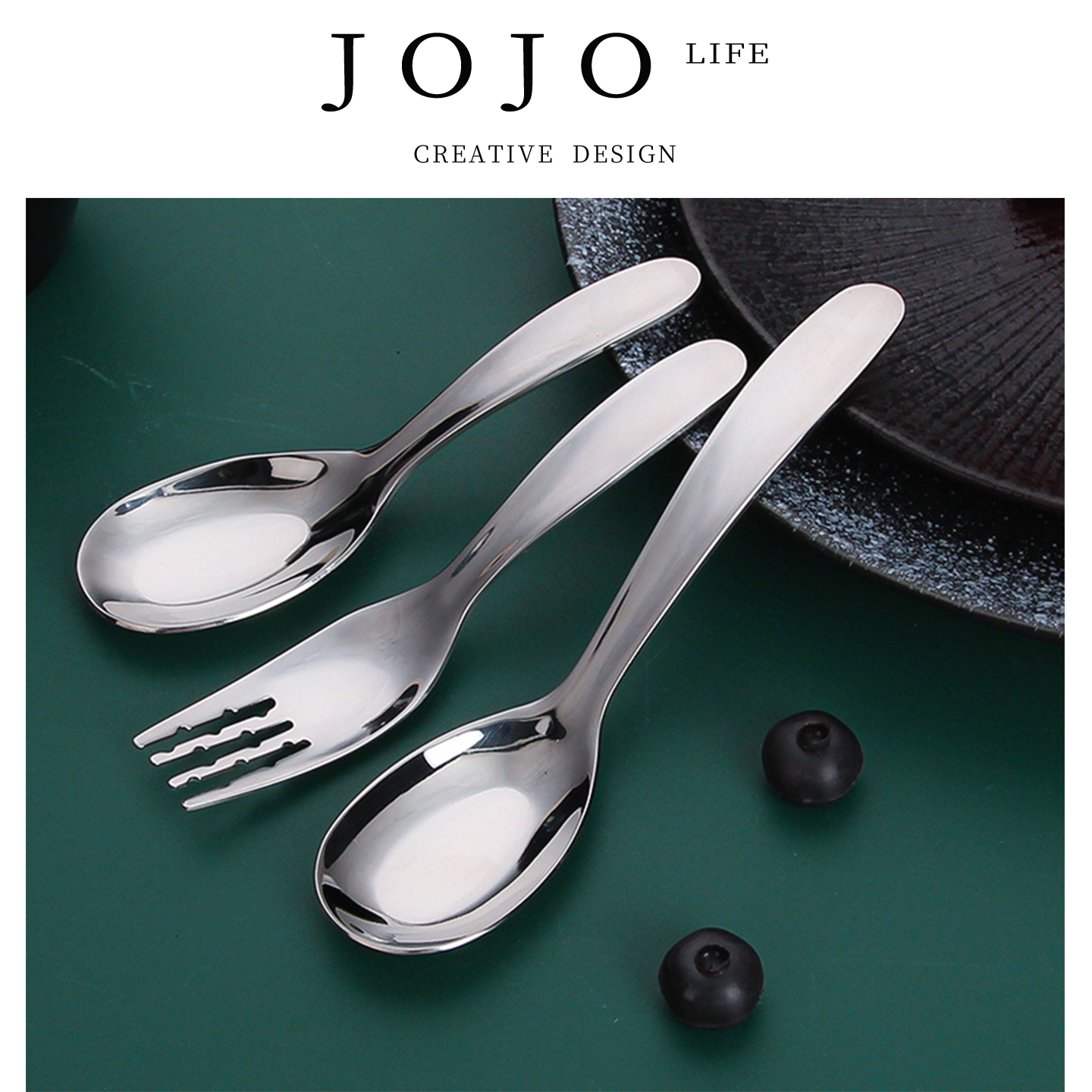 JOJO'SL.PD.316不锈钢餐具平底