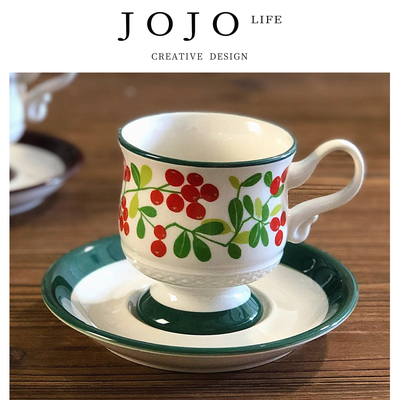 JOJO'S LIFE PD中古风陶瓷杯碟