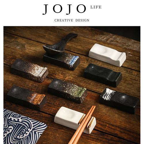 JOJO'SLIFEPD筷子托日式陶瓷