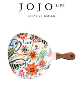 JOJO'S L. PD.Alliance.盘创意北欧陶瓷ins风沙拉西餐碟子 | 会盟