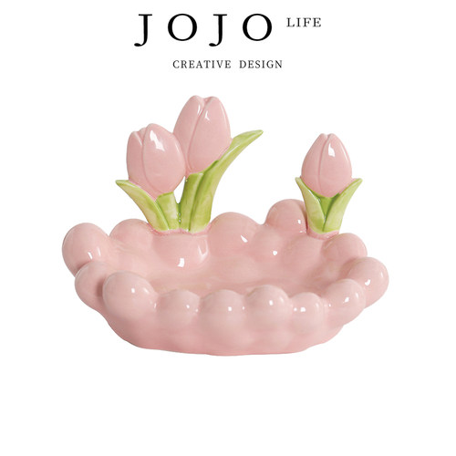 JOJO'SLIFEPD陶瓷郁金香摆件