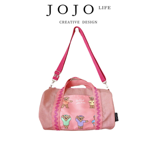 JOJO'S L. PD.one.小熊单肩舞蹈包芭蕾鞋服收纳袋创意可爱 | 代一
