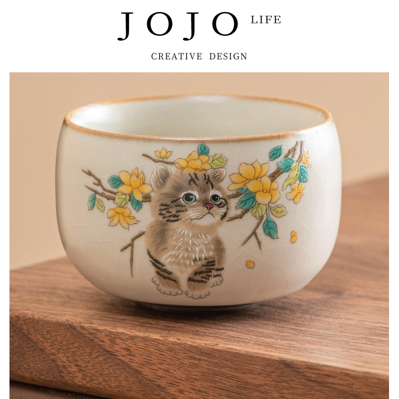 JOJO'SLIFEPD主人杯汝窑黄花