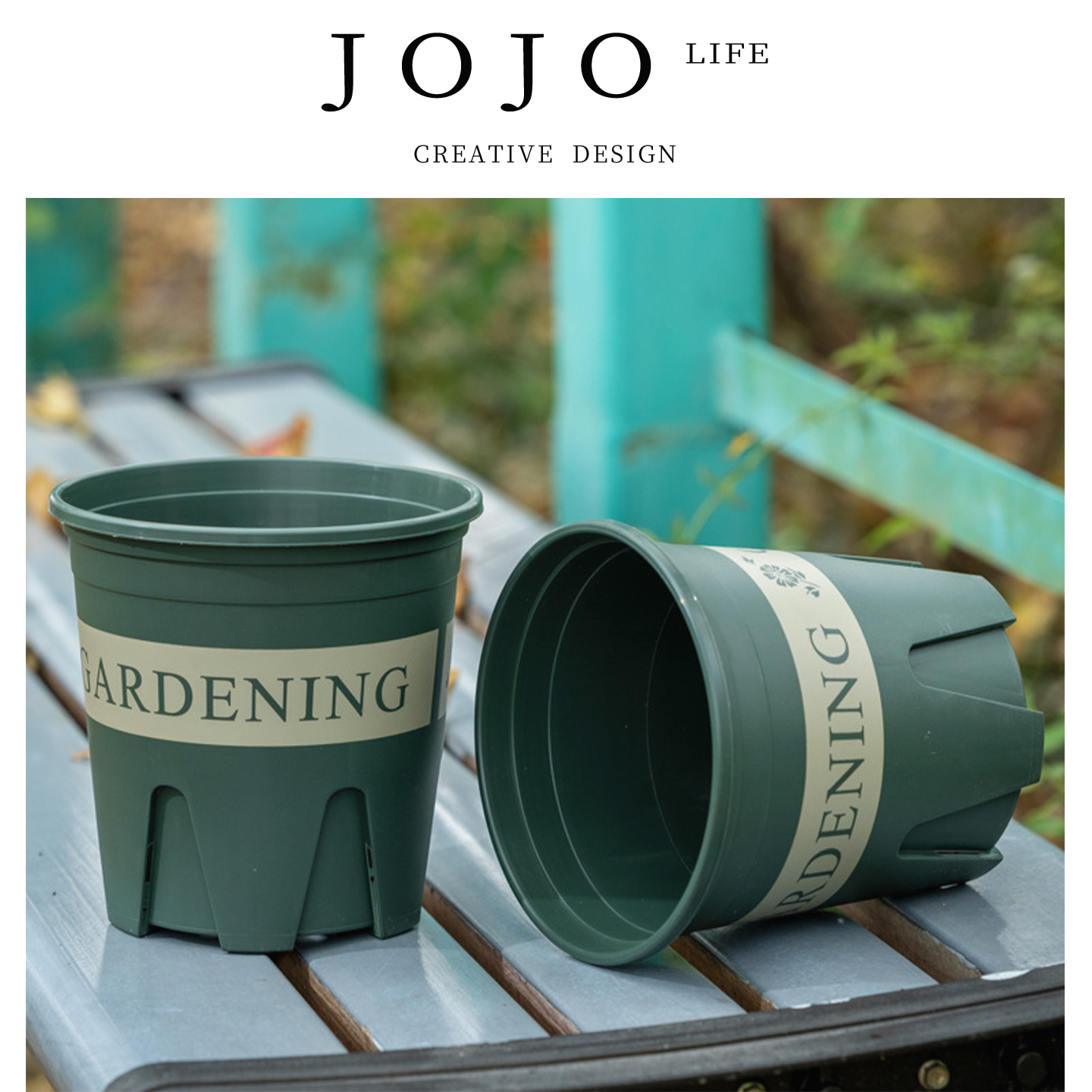 JOJO'SLIFEPD加厚塑料花盆