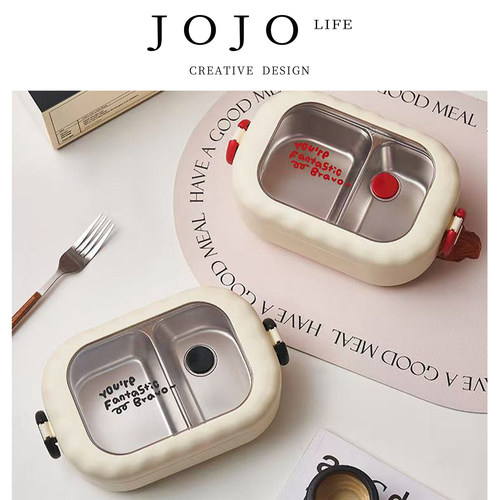 JOJO'SLIFEPD风304不锈钢饭盒
