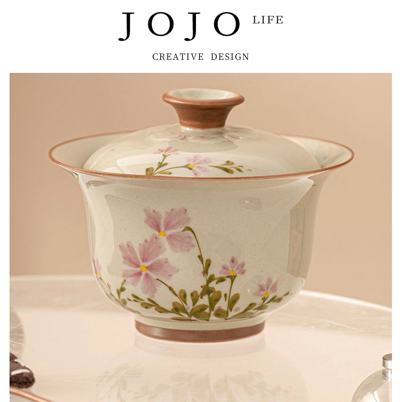 JOJO'SLIFEPD草木灰小雏菊盖碗