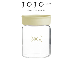 PD.bar.密封罐食品级玻璃防潮杂厨房茶叶储物罐 将吧 JOJO