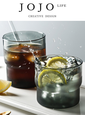 JOJO'S L. PD.lemon.彩色叠叠杯可叠放高硼硅玻璃杯喝水杯 | 上柠