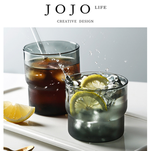 JOJO'S L. PD.lemon.彩色叠叠杯可叠放高硼硅玻璃杯喝水杯 | 上柠