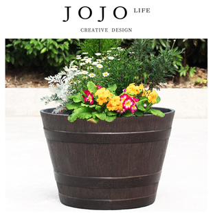 PD.Sitting.花盆环球大号花园阳台种植果树大型 栖箕 JOJO