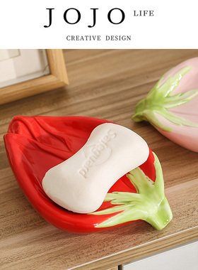 JOJO'S L. PD.rule.香皂盒家用洗手台沥水香皂肥皂碟轻奢 | 定则