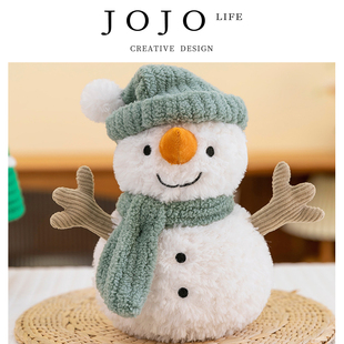 PD.cold.可爱公仔雪人毛绒玩具公仔家居摆件柔软 粪寒 JOJO