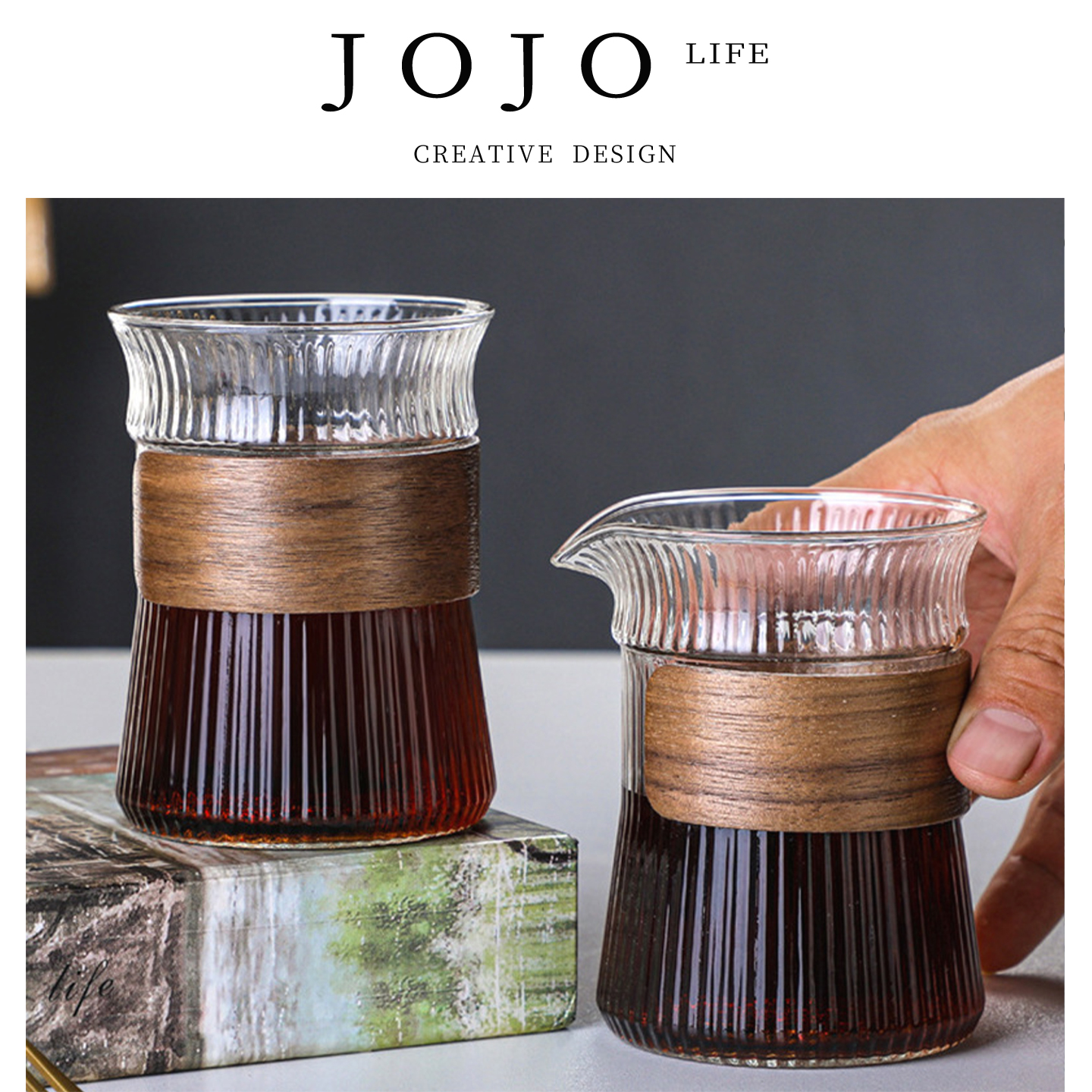 JOJO'SLIFEPD高硼硅玻璃公道杯