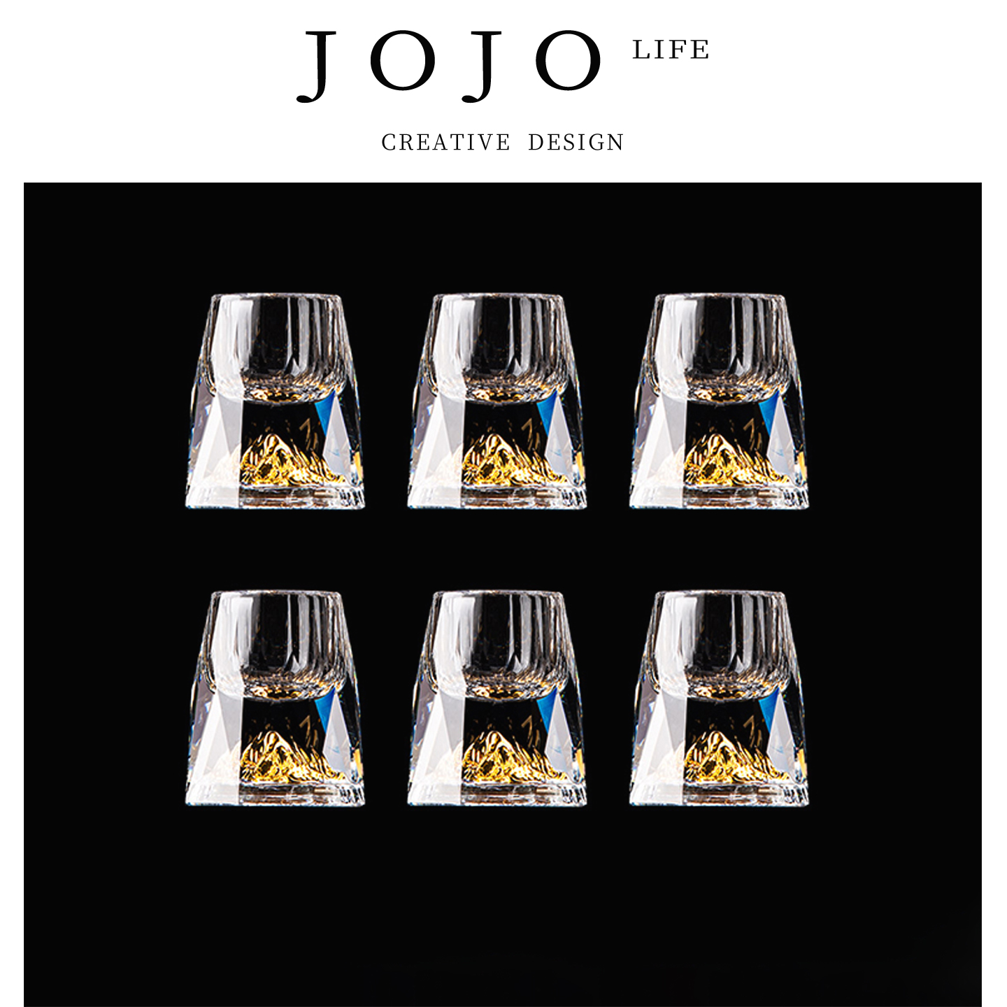 JOJO'SL.PD酒具钻石金山玻璃